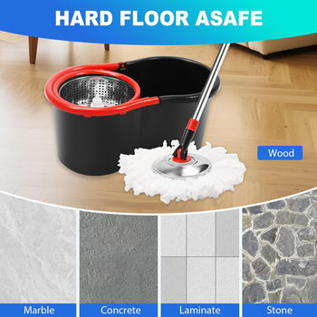 360° Spin Mop & Bucket Set