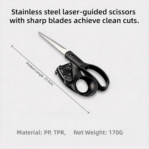 Laser‑Guided Sewing Scissors, Sharp Stainless‑Steel Blades