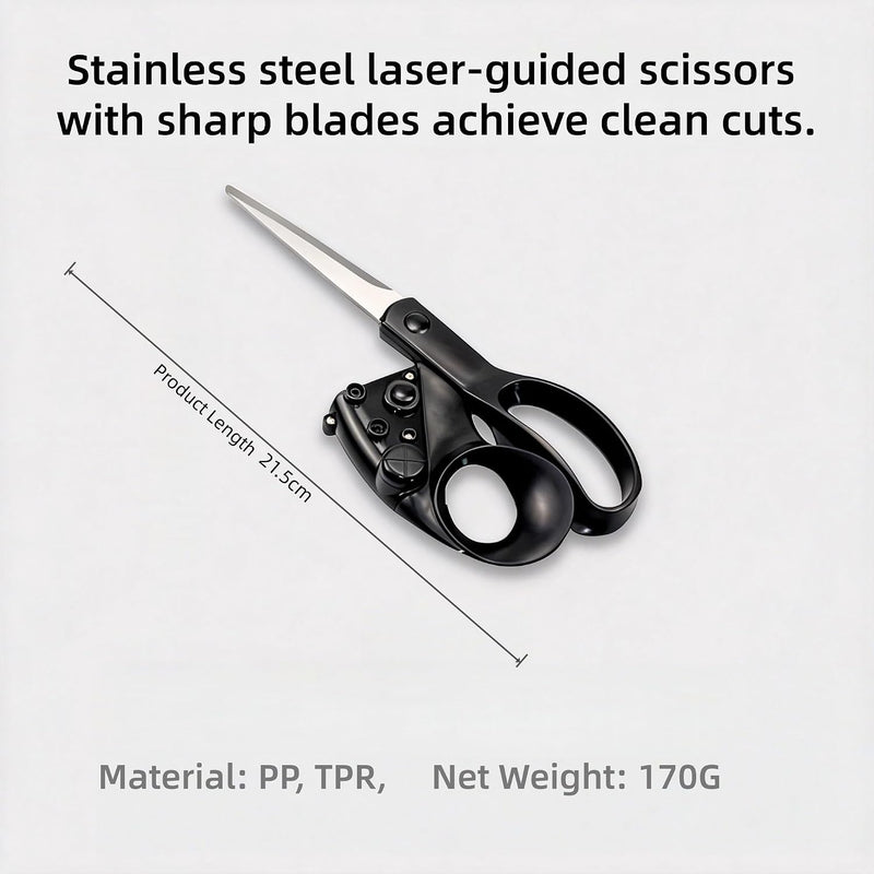 Laser‑Guided Sewing Scissors, Sharp Stainless‑Steel Blades