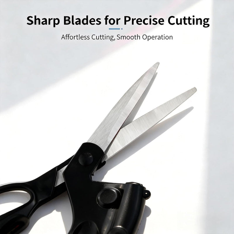 Laser‑Guided Sewing Scissors, Sharp Stainless‑Steel Blades