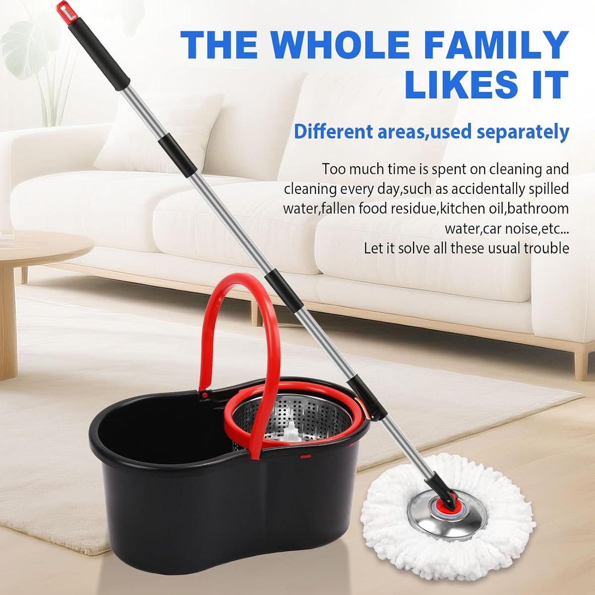 360° Spin Mop & Bucket Set