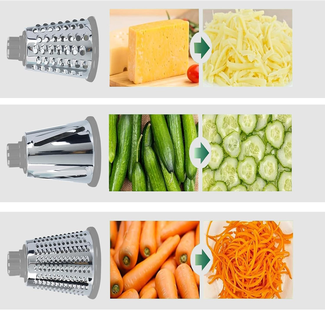Rotary Cheese Grater & Vegetable Slicer