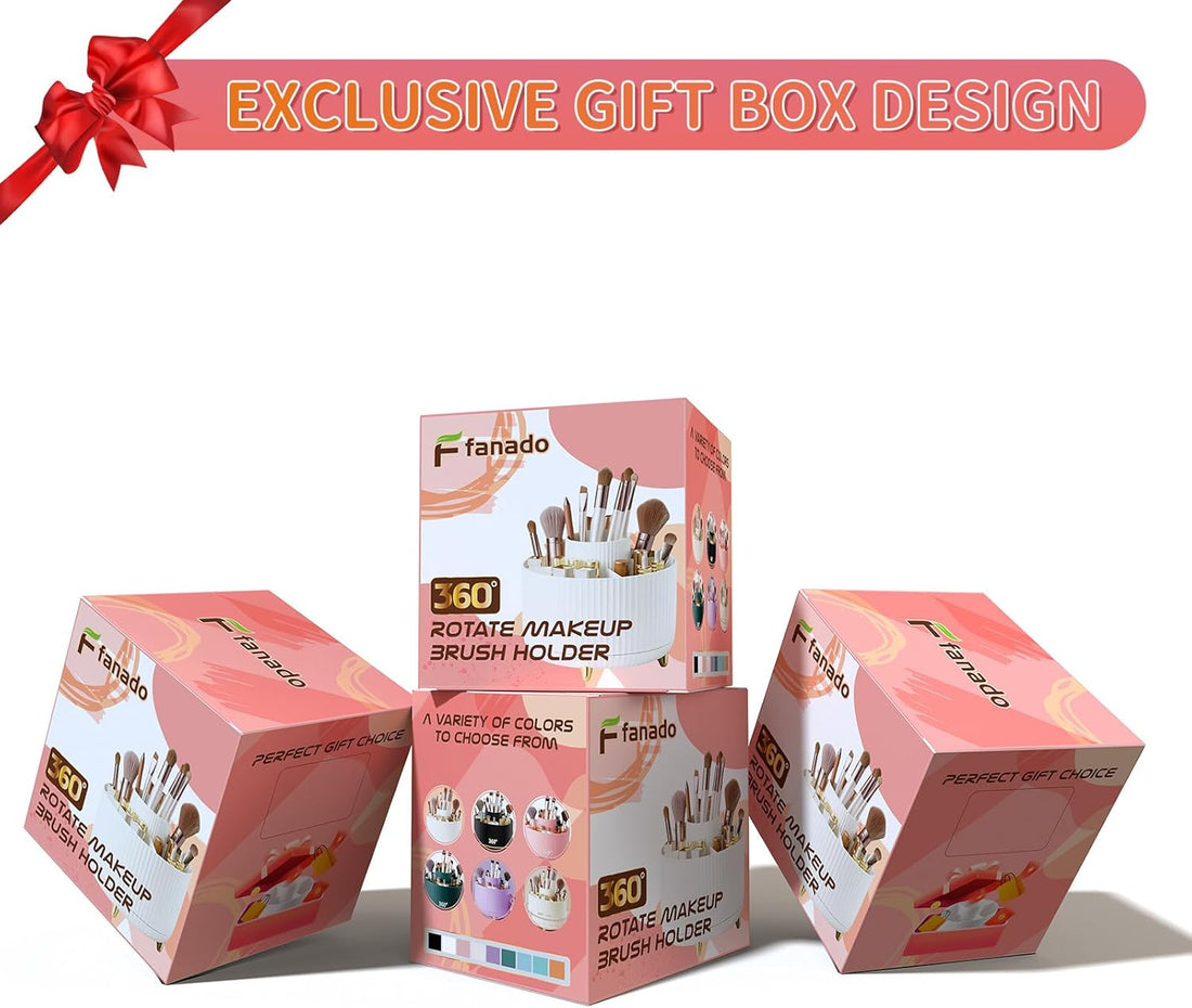 360° Rotating Makeup Organizer