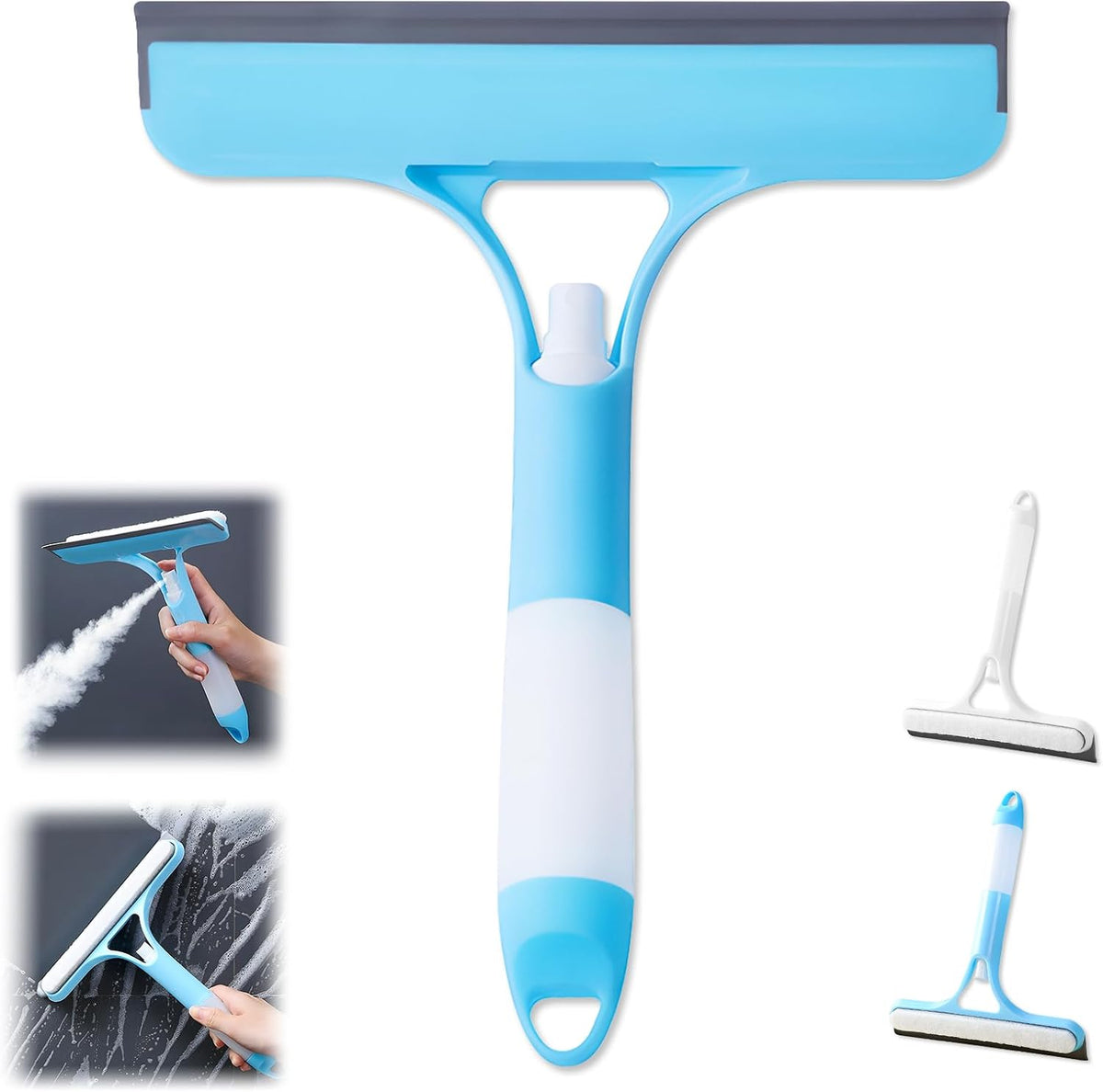 3-in-1 Spray Window Squeegee