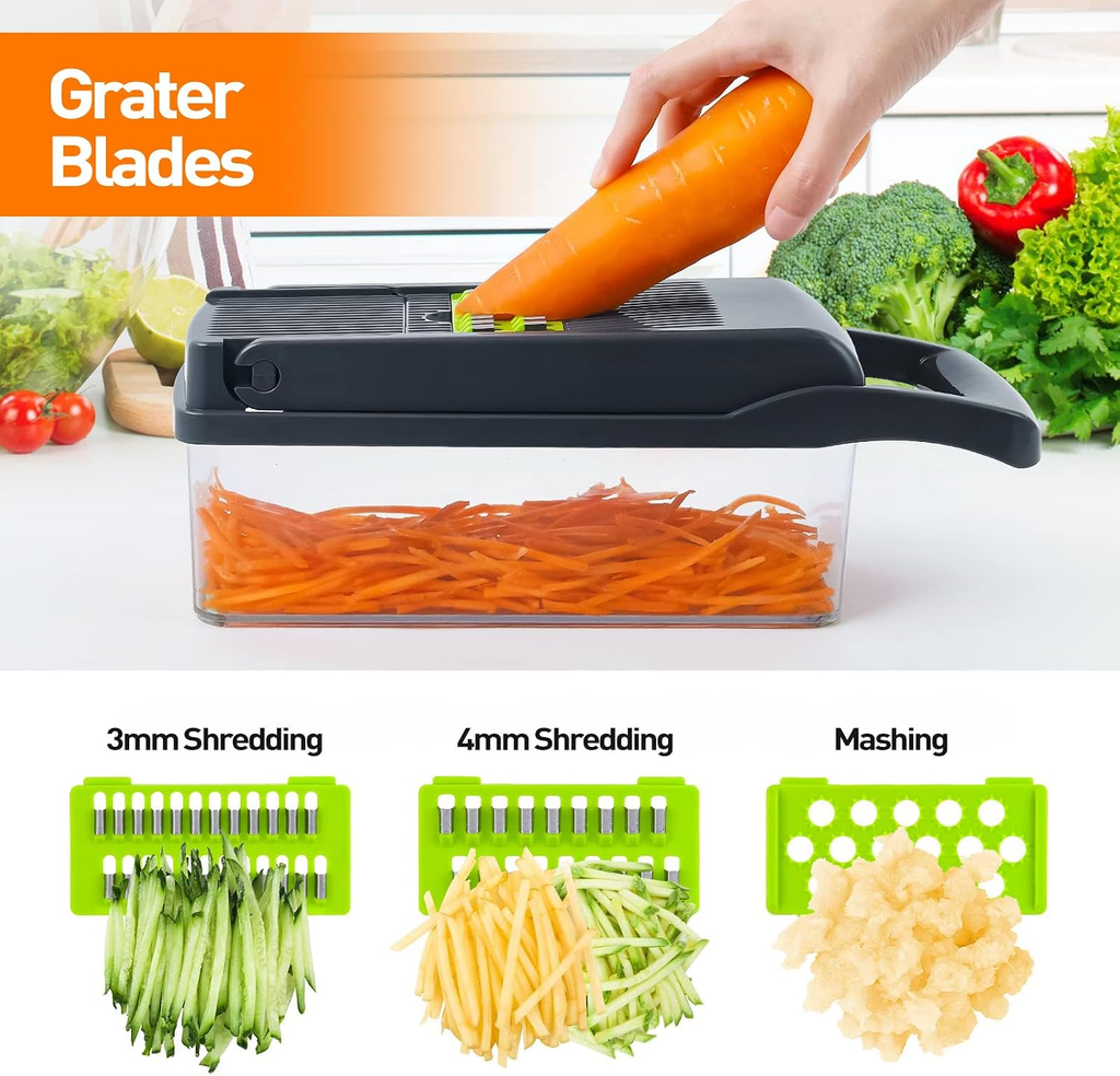 15-in-1 Multifunction Vegetable Chopper