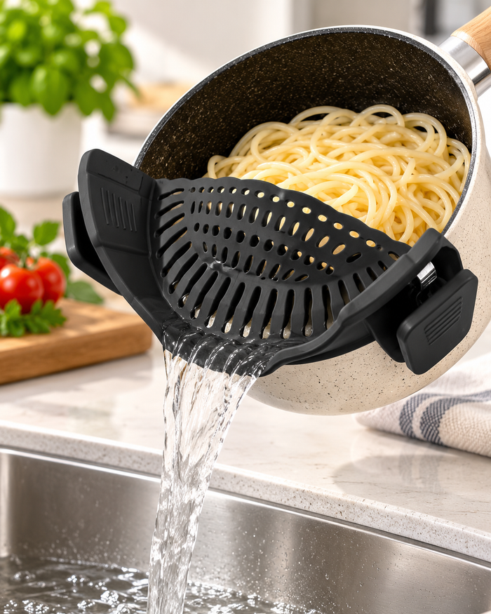 Silicone Clip-On Pot Strainer