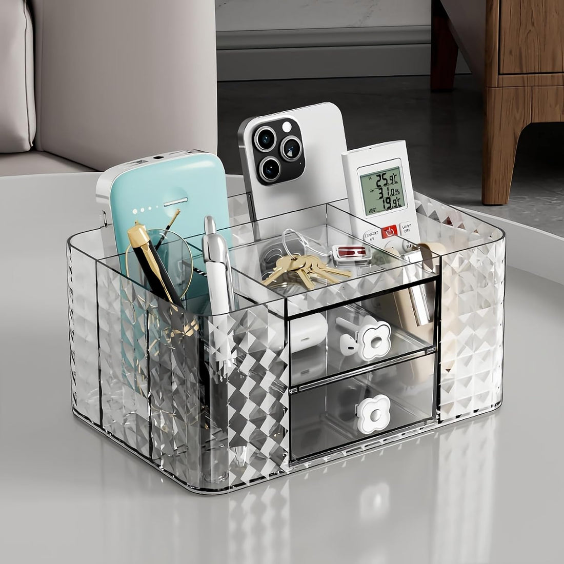 Clear Makeup & Skincare Organizer with Drawers