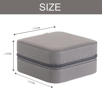 Travel Jewelry Organizer Case with Mirror
