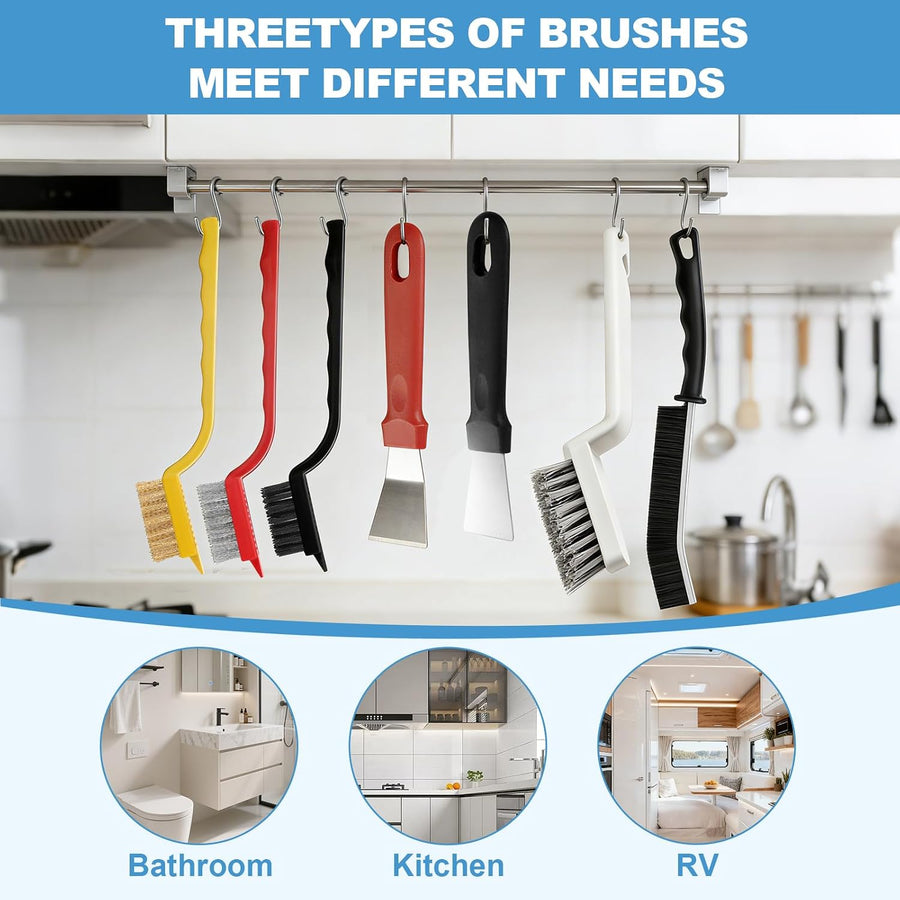 Deep Clean Detail Brush Set – 11PCS