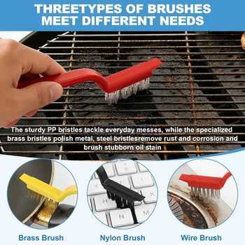 Deep Clean Detail Brush Set – 11PCS