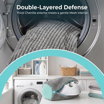 2-Pack Sneaker Washing Bags