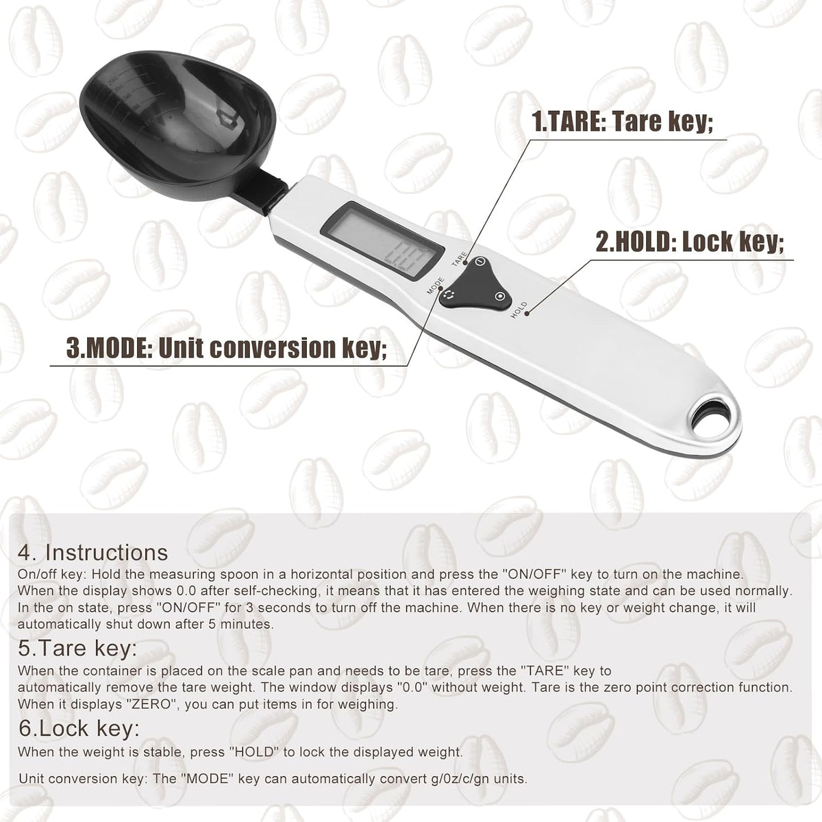 Digital Measuring Spoon Scale