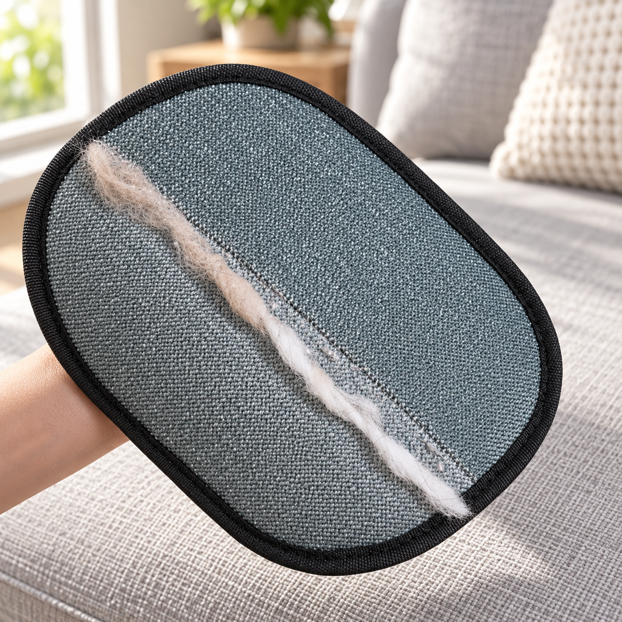 Pet Hair Remover Glove for Dogs & Cats — Set of 3